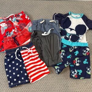 Kids' Swimwear and Shorts Set